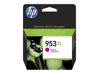 HP 953XL - 18.5 ml - Høy ytelse - magenta - original - blister - blekkpatron - for Officejet Pro 77XX, 82XX, 87XX