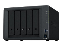 Synology Disk Station DS1520+ - NAS-server - 5 brønner - SATA 6Gb/s - RAID 0, 1, 5, 6, 10, JBOD - RAM 8 GB - Gigabit Ethernet - iSCSI støtte