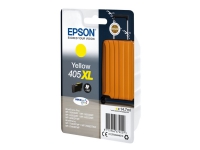 Epson 405XL - 14.7 ml - XL - gul - original - blære med RF/lyd-alarm - blekkpatron - for WorkForce WF-7310, 7830, 7835, 7840 WorkForce Pro WF-3820, 3825, 4820, 4825, 4830