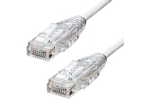 ProXtend Ultra Slim - Koblingskabel - RJ-45 (hann) til RJ-45 (hann) - 50 cm - 3.6 mm - UTP - CAT 6 - halogenfri, formstøpt, uten hindringer, flertrådet - hvit