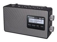 Panasonic-RF-D10EG - Bærbar DAB-radio - 2 watt - svart