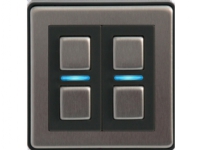 Lightwave L22 - Dimmer - trådløs - 868 MHz - rustfritt stål