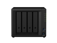 Synology DiskStation DS418, NAS, Desktop, Realtek, RTD1296, 4 TB, Svart