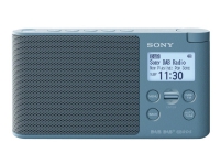 Sony XDR-S41D - Bærbar DAB-radio - 0.65 watt - blå