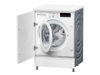 Bosch Serie | 8 WIW28442 - Vaskemaskin - innebygd - Nisje - bredde: 60 cm - dybde: 58 cm - høyde: 82 cm - frontileggelse - 55 liter - 8 kg - 1400 rpm - hvit