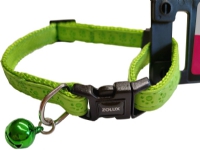 Zolux ZOLUX Adjustable Mac Leather collar for cats 10 mm, celadon color