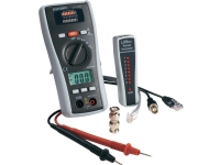 Kabeltester VOLTCRAFT CT-3 DMM Beregnet til... BNC, RJ11 og RJ45