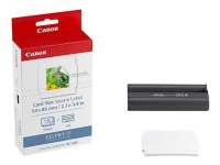 Canon KC-18IS - Skrivebåndskassett og papirsett - for SELPHY CP1000, CP1200, CP1300, CP820, CP900, CP910