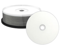 MediaRange Professional Line - 25 x BD-R DL - 50 GB 6x - hvit - blekkstråleskrivbar overflate, gjenoverførbar termoskrivbar overflate - spindel