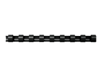 Fellowes Plastic Comb - 22 mm - 21 ringer - A4 (210 x 297 mm) - svart - 50 stk plastbindekam - for Fellowes Galaxy 500, Orion 500, Pulsar+ 300, Quasar+ 500, Star+ 150, Starlet 2+