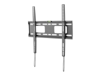 DELTACO ARM-1150 - Heavy Duty - brakett - for LCD-display / bøyd LCD-display (fast) - låsbar - plastikk, stål - matt svart - skjermstørrelse: 32-55 - veggmonterbar