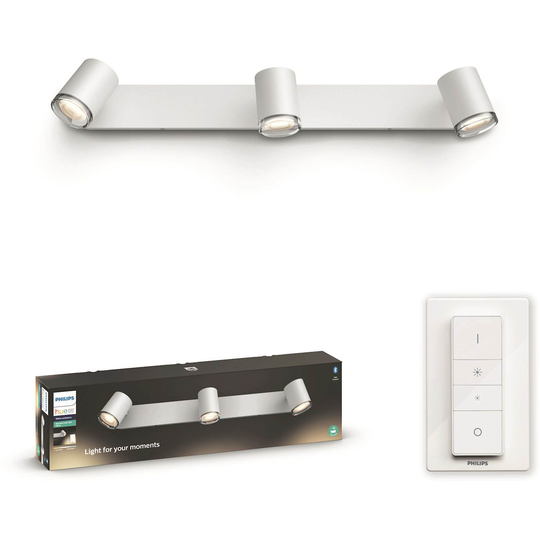 Philips HUE Adore vit 3x5.5w