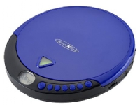 Reflexion PCD510MF, 200 g, Blå, Personlig CD-spiller
