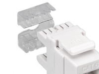 Goobay KeyStone Cat6 UTP LSA, Hvit