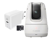 Canon PowerShot PX - Essential Kit - smartkamera - 11.7 MP - 1080 p / 60 fps - 0.3optisk x-zoom - Wi-Fi, Bluetooth - hvit