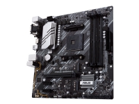 ASUS PRIME B550M-A - Hovedkort - mikro ATX - Socket AM4 - AMD B550 Chipset - USB 3.2 Gen 1, USB 3.2 Gen 2 - Gigabit LAN - innbygd grafikk (CPU kreves) - HD-lyd (8-kanalers)