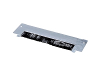 LEXCOM 19'' Rack Office LINE for væg · kabelgennemføring med børster, stål