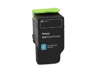 Lexmark - Ekstra høy ytelse - cyan - original - tonerpatron LCCP, LRP - for Lexmark CS421, CS521, CS622, CX421, CX522, CX622, CX625