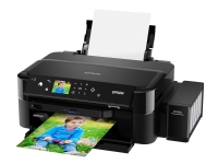 Epson L810 - Skriver - farge - ink-jet - påfyllbar - A4/Legal - 5760 x 1440 dpi - opp til 5 spm (mono) / inntil 4.8 spm (farge) - kapasitet: 100 ark - USB-vert