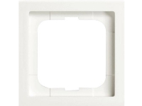 ABB Future Ramme 1 modul, mat hvid (RAL9016), 80x80mm