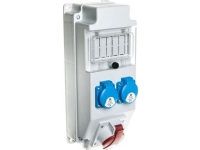 Spamel Building switchgear 5P/16A 2X3P/16A 5 modules ROS 5/x-12 - ROS 5 \ x-12
