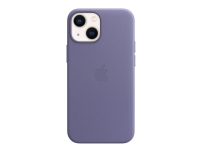Apple - Baksidedeksel for mobiltelefon - med MagSafe - lær - wisteria - for iPhone 13 mini
