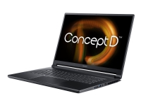 Acer ConceptD 5 CN516-72G - Core i7 11800H / 2.3 GHz - Win 10 Pro 64-bit - GF RTX 3060 - 32 GB RAM - 1.024 TB SSD - 16 IPS 3072 x 1920 (WQXGA+) - Wi-Fi 6 - svart - kbd: Nordisk