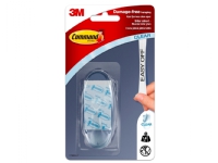 3M Command gennemsigtige, ovale kroge 2 kroge 4 mellem strips 9
