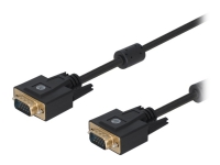 HP - VGA-kabel - HD-15 (VGA) (hann) til HD-15 (VGA) (hann) - 1 m - tommelskruer - Europa