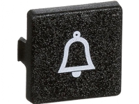 LAURITZ KNUDSEN Trykplade med symbol klokke tilbehør til Mini modul