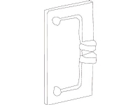 SCHNEIDER ELECTRIC Endestykke TEK-ES 123 Højde 72 mm, bredde 123 mm Hvid ral 9010 plast, Passer til TEK & NPT serien.