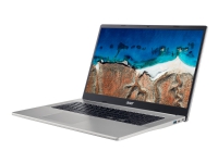 Acer Chromebook 317 CB317-1H - Intel Celeron N4500 / 1.1 GHz - Chrome OS - UHD Graphics - 4 GB RAM - 64 GB eMMC - 17.3 IPS 1920 x 1080 (Full HD) - Wi-Fi 6 - funklende sølv - kbd: Nordisk