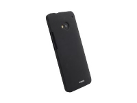 Krusell ColorCover - Beskyttende deksel for mobiltelefon - plastikk - svartmetallisk - for HTC One