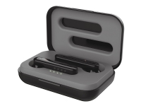 Trust Primo Touch - True wireless-hodetelefoner med mikrofon - i øret - Bluetooth - svart