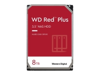 WD Red Plus NAS Hard Drive WD80EFZZ - Harddisk - 8 TB - intern - 3.5 - SATA 6Gb/s - 5640 rpm - buffer: 128 MB