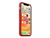 Apple - (PRODUCT) RED - baksidedeksel for mobiltelefon - med MagSafe - silikon - rød - for iPhone 12, 12 Pro
