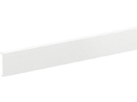 SCHNEIDER ELECTRIC Front NPT-F80 Højde 80 mm, længde 2500 mm Hvid ral 9016 halogenfri plast.