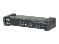 ATEN CS1924M KVMP Switch - KVM / lyd / USB-svitsj - 4 x KVM/lyd/USB - 1 lokalbruker - stasjonær