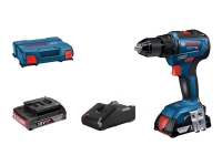 Bosch GSR Professional 18V-55 - Drill/driver - trådløs - 2 hastigheter 13 mm - 55 N·m - 2 batterier