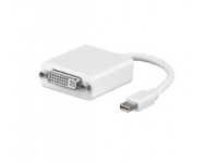 Goobay A 345, Mini DisplayPort, DVI, Hankjønn, Hunkjønn, Hvit