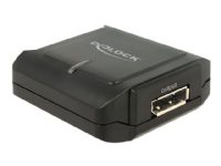 Delock Delock Displayport 1.2 Repeater 4K 60 Hz - Forsterker - DisplayPort - 20-pins DisplayPort / 20-pins DisplayPort - opp til 40 m