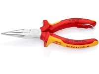 Knipex 25 06 160 T, Nesetang, 2,5 mm, 5 cm, Kromvanadiumstål, Orange,Red, 16 cm