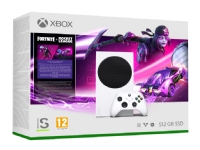 Microsoft Xbox Series S - Fortnite & Rocket League Bundle - Spillkonsoll - QHD - HDR - 512 GB SSD - robothvit - Fortnite, Rocket League