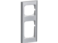 LAURITZ KNUDSEN FUGA® ramme Soft 68 2,5 modul soft, stålmetallic.