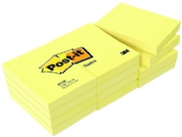 3M Post-it blok 653 gul 38x51 mm m/100 blade (12 blokke pr. pakke)