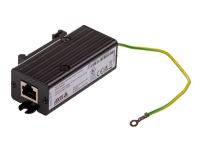 AXIS TU8001 - PoE-overspenningsvern (DIN-skinnemonterbar) - svart - for AXIS M3077, M4308, P3818, Q1951, Q1952, Q3819, Q6075, Q6100, Q6315 P37 Series Q60 Series