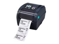 TSC TC200 - Etikettskriver - direktetermisk / termisk overføring - Rull (11,2 cm) - 203 dpi - inntil 152 mm/sek - parallell, USB 2.0, LAN, seriell