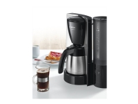 Bosch ComfortLine TKA6A683 - Kaffemaskin - 12 kopper - svart/rustfritt stål