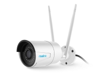 Reolink RLC-410W - Nettverksovervåkingskamera - utendørs - værbestandig - farge (Dag og natt) - 4 MP - 2560 x 1440 - lyd - trådløs - Wi-Fi - LAN 10/100 - H.264 - DC 12 V