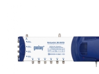 Goobay SAT Multiswitch 5/06 MS-506PQ, Satellitt, Terrestrial, Blå, Hvit, 862 - 2150 MHz, 230 V, 50 Hz, 365 mm